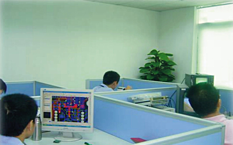 Shen Zhen Junson Security Technology Co. Ltd Fabrik Produktionslinie