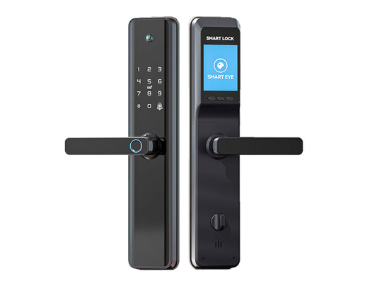 Elektronisches biometrisches Fingerabdruck-Türschloss-Aluminiumlegierung WiFis mit Kamera/Tuya-App