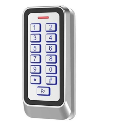 Metallgehäuse Outdoor IP67 EM/MF Kartenleser Zutrittskontrolle mit Hintergrundbeleuchtung Tastatur