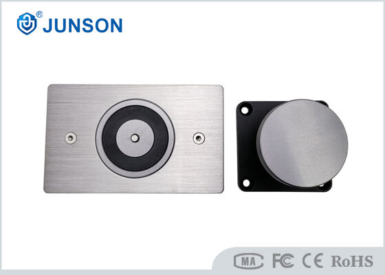 Elektromagnetischer Türöffner aus Edelstahl 304 mit manueller Entriegelungstaste für 12V/24V DC-Betrieb