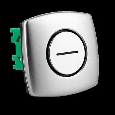 Not-Aus-Taster mit sandgestrahlter Oberfläche 86*50mm Reines Kupfer Vernickelung Türöffner