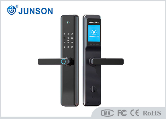 Elektronisches biometrisches Fingerabdruck-Türschloss-Aluminiumlegierung WiFis mit Kamera/Tuya-App