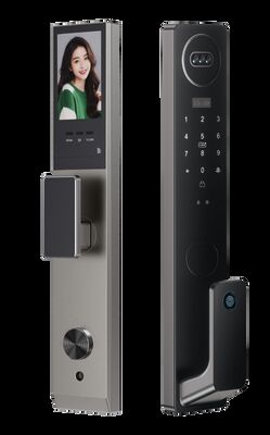 3D-Gesichtserkennung vollautomatisches Smart-Türschloss mit 4,5-Zoll-Display und Video-Türglocke