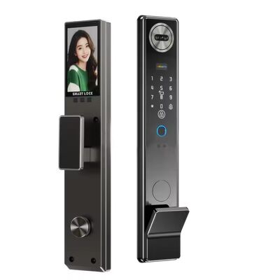 Wasserdichtes Smart Lock Echtzeit Video 3D Gesichtserkennung Smart Fingerprint Lock
