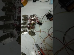 Schließfach mit elektrischem Schrankschloss, Schließfach mit 30 mm langem Kabel und Steckverbinder