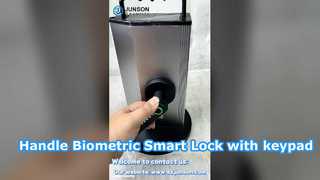 Biometrisches Smart Lock mit Innengriff