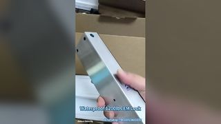 Wasserdichtes elektrisches Magnetschloss mit einem Gewicht von 1200 Pfund